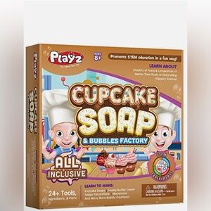 Cupcake Soap & Bubbles Factory - All Inclusive Kids Toy